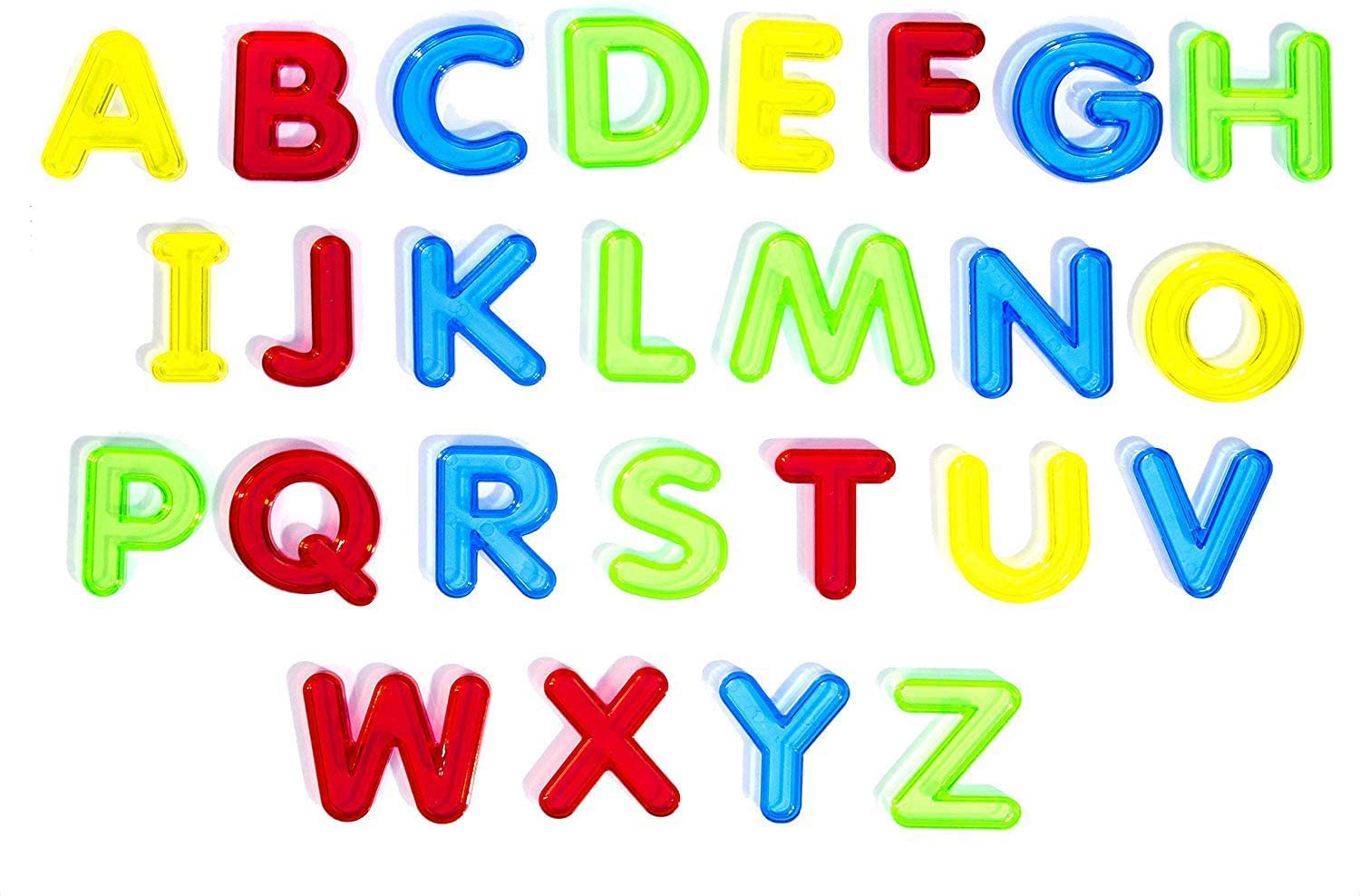 新品未使用　manual alphabet size 1 Amazon.com: Think Fast Toys - Translucent Durable Acrylic Upper